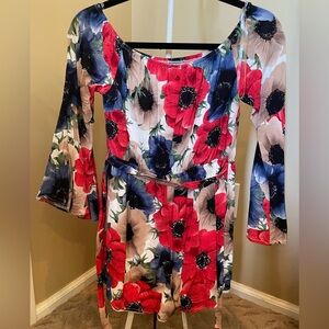Floral Print Romper